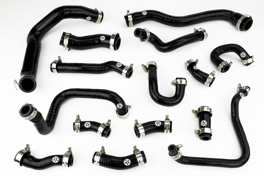 Kit tubi in silicone radiatore MINI Cooper S R53 cambio automatico – Stoney Racing - foto 4