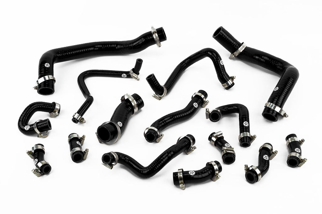 Kit tubi in silicone radiatore MINI Cooper S R53 cambio manuale – Stoney Racing - foto 4