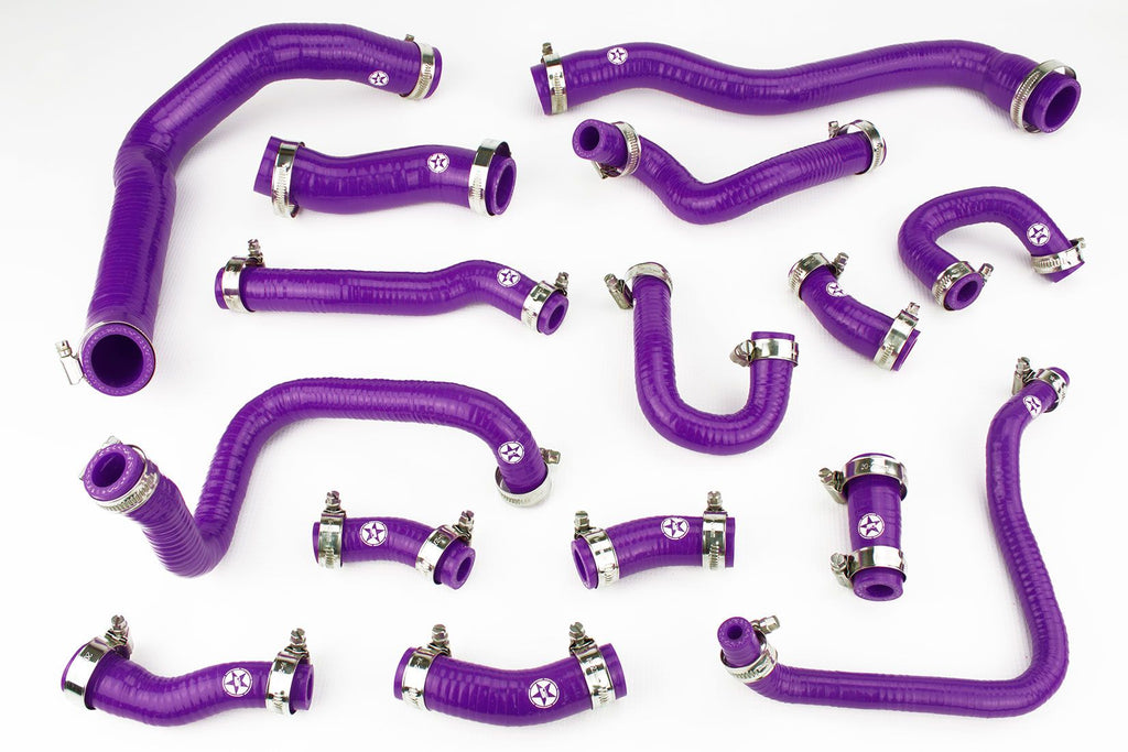 Kit tubi in silicone radiatore MINI Cooper S R53 cambio automatico – Stoney Racing - foto 7