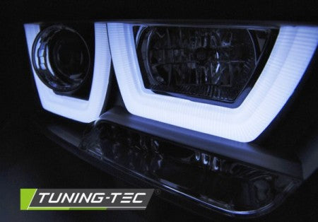 Fari Anteriori DODGE CHARGER LX II 11-15 TUBE LIGHT BLACK