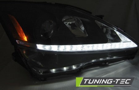 Fari Anteriori LEXUS IS 06-13 DRL BLACK