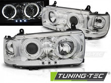 Carica l&#39;immagine nel visualizzatore di Gallery, Fari Anteriori TOYOTA LAND CRUISER FJ 80 90-97 CHROME