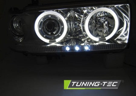Fari Anteriori TOYOTA LAND CRUISER FJ 80 90-97 CHROME