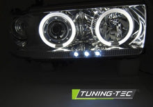 Carica l&#39;immagine nel visualizzatore di Gallery, Fari Anteriori TOYOTA LAND CRUISER FJ 80 90-97 CHROME