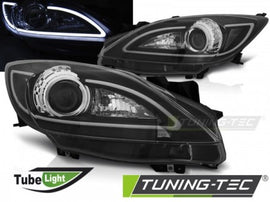 Fari Anteriori MAZDA 3 09-10.13 TUBE LIGHT BLACK