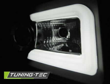 Fari Anteriori CHRYSLER 300C 05-10 BLACK TUBE LIGHT