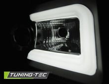 Carica l&#39;immagine nel visualizzatore di Gallery, Fari Anteriori CHRYSLER 300C 05-10 BLACK TUBE LIGHT