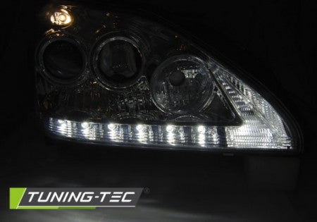 Fari Anteriori LEXUS RX 330 / 350 03-08 TUBE LIGHT CHROME