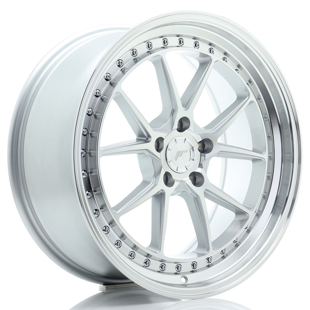 Cerchio in Lega JAPAN RACING JR39 19x8,5 ET35 5x112 Silver Machined Face