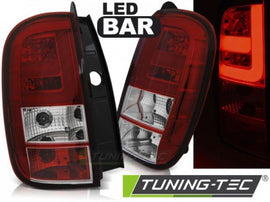 Fanali Posteriori DACIA DUSTER 04.10- LED BAR RED WHITE