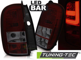 Fanali Posteriori DACIA DUSTER 04.10- LED BAR RED SMOKE
