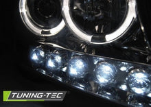 Carica l&#39;immagine nel visualizzatore di Gallery, Fari Anteriori TOYOTA LAND CRUISER FJ200 07-12 ANGEL EYES CHROME