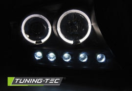 Fari Anteriori TOYOTA LAND CRUISER FJ200 07-12 ANGEL EYES BLACK