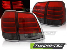 Load image into Gallery viewer, Fanali Posteriori TOYOTA LAND CRUISER FJ200 07-15 RED SMOKE LED