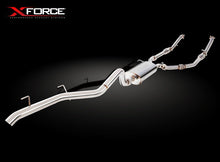 Carica l'immagine nel visualizzatore di Gallery, Sistema di scarico turbo-back XFORCE 2.5 con catalizzatore sportivo ac