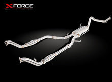 Carica l'immagine nel visualizzatore di Gallery, Sistema di scarico turbo-back XFORCE 2.5 con catalizzatore sportivo ac