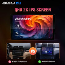 Load image into Gallery viewer, Andream Android 14 BMW E46 Sintolettore Carplay Wireless Navigazione Audio Auto