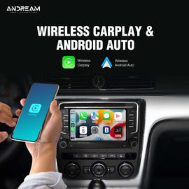 Schermo CarPlay 7 pollici Volkswagen SEAT Skoda 2