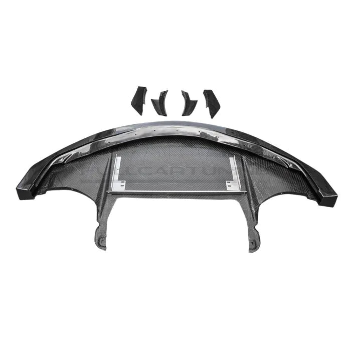CarbonWorks Splitter paraurti anteriori in carbonio per Toyota Supra A90 dal 2019 - foto 9