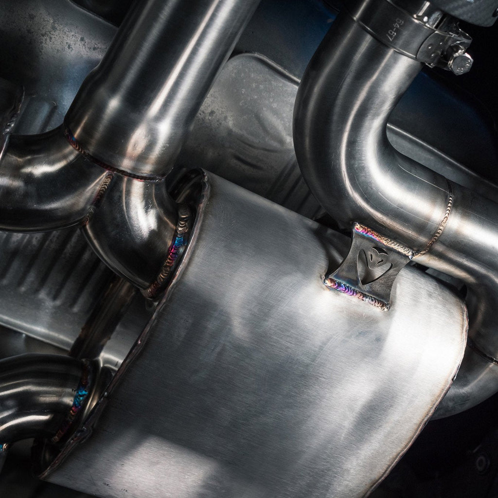 Cobra Sport Scarico sportivo Turbo Back per Honda Civic Type R FK8 (UK Model)