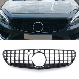 Griglia Anteriore Stile Panamericana Nero Lucido Mercedes Classe S C217 15-17