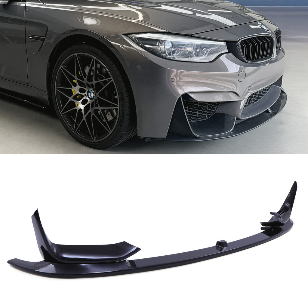 Splitter Anteriore Nero Lucido BMW M3 F80 M4 F82 14-20