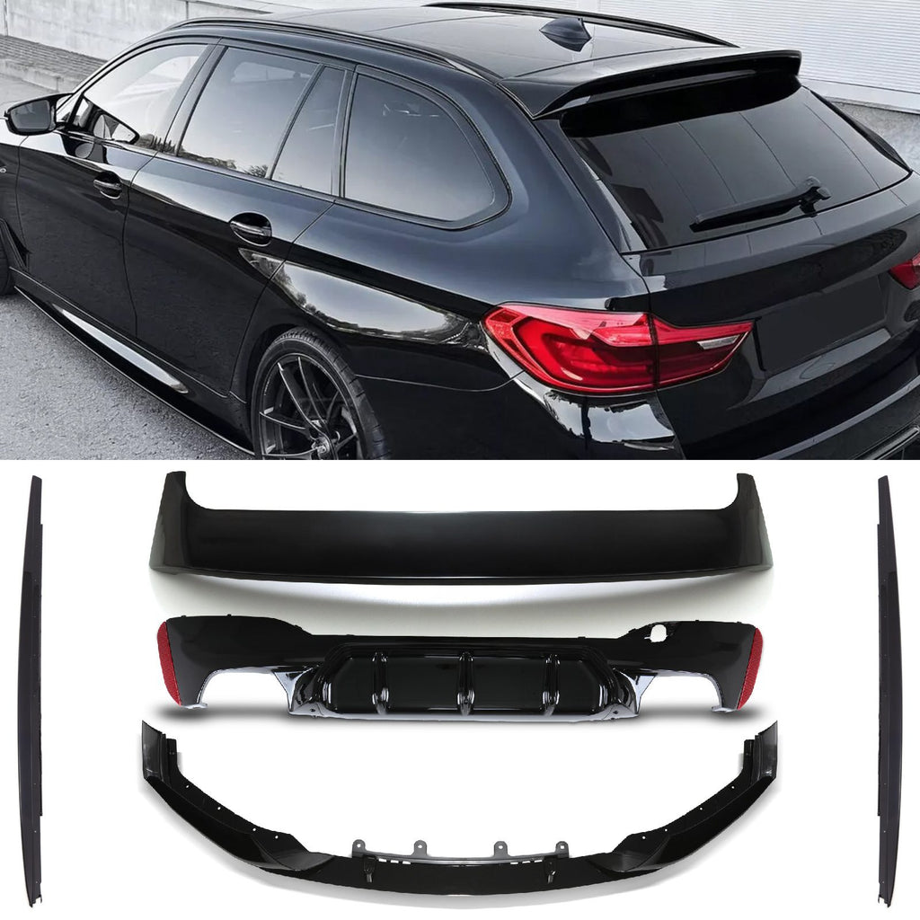 Kit Aero Completo Nero Lucido BMW Serie 5 G31 Touring 18-20