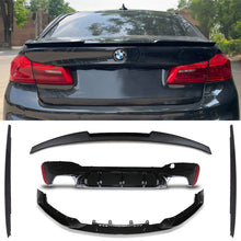 Kit Aero Completo Nero Lucido BMW Serie 5 G30 Berlina 18-20