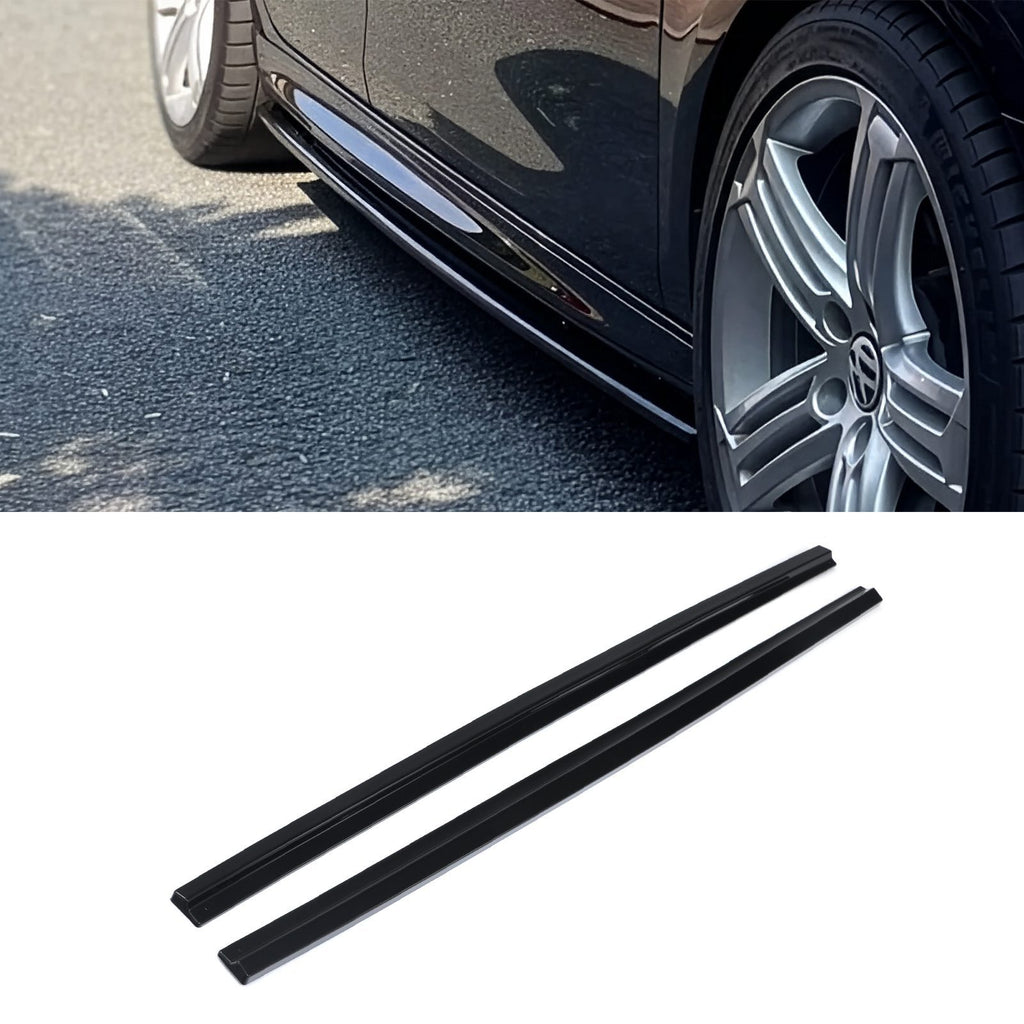 Minigonne Nero Lucido Volkswagen Polo MK6 18+