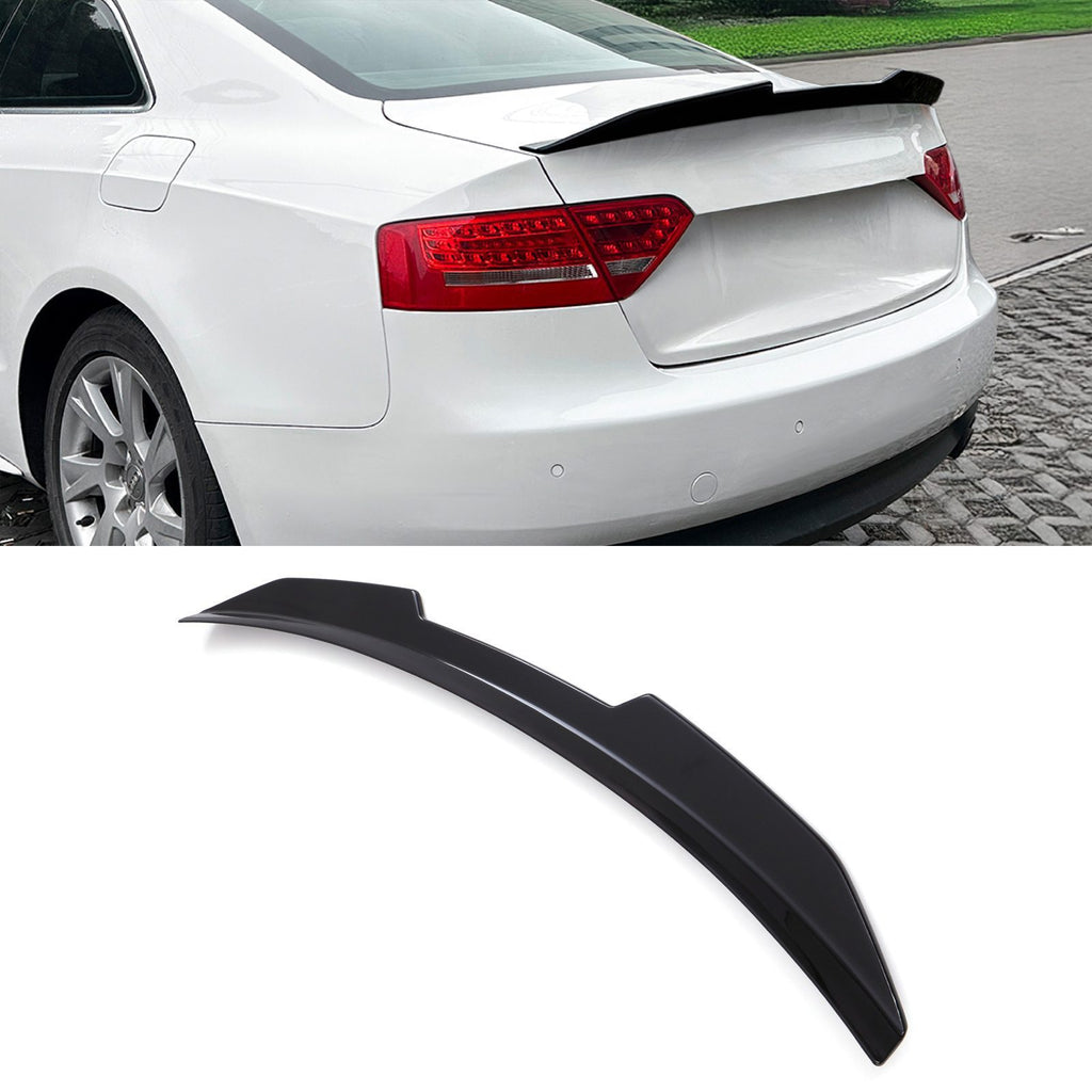 Spoiler Lip Posteriore Nero Lucido Audi A5 8T Coupe 07-16