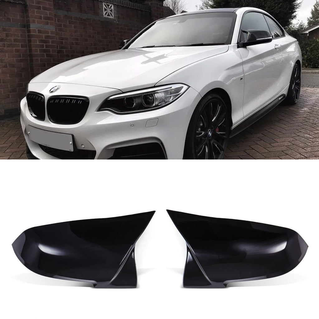 Calotte Specchietti Stile M Nero Lucido BMW Serie 2 F22 F23 14-21