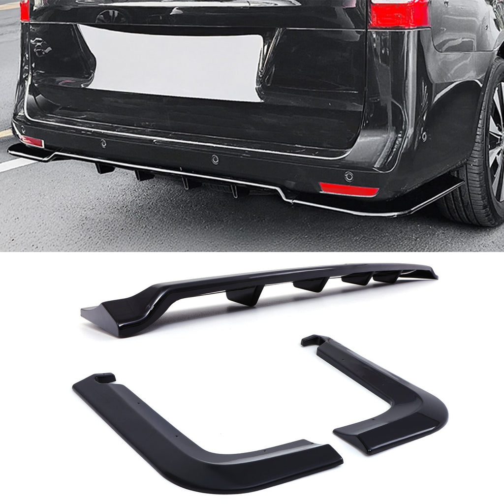 Diffusore Posteriore Nero Lucido Mercedes Vito W447 14-23