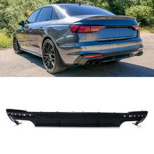 Diffusore Posteriore Stile S4 Nero Lucido Audi A4 B9.5 2021+