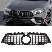 Griglia Anteriore Stile Panamericana Nero Lucido Mercedes Classe A W177 dal 2018 - foto 2