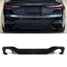 Diffusore Posteriore Stile RS5 Nero Lucido Audi A5 B10 21-24