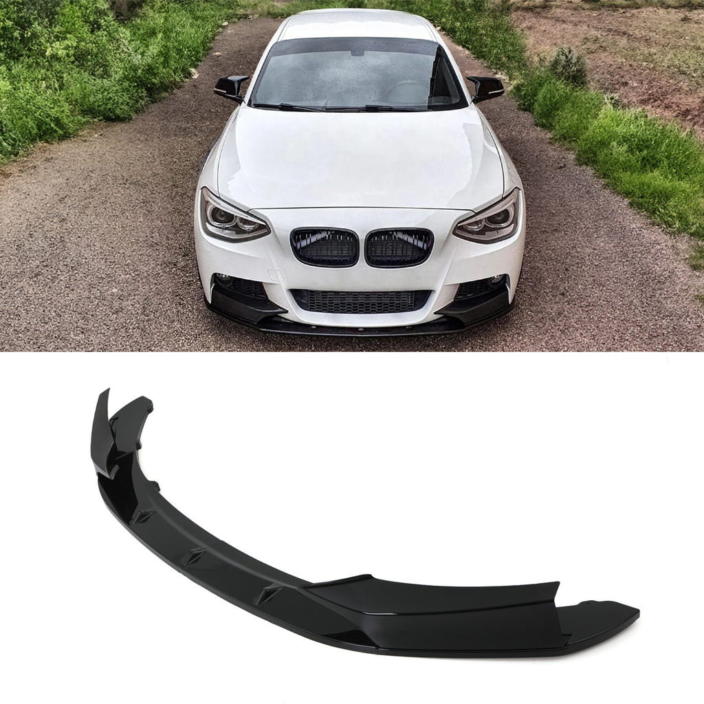 Splitter Anteriore Nero Lucido BMW Serie 1 F20 F21 12-15