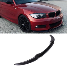 Splitter Anteriore Nero Lucido BMW Serie 1 E82 E88 07-13