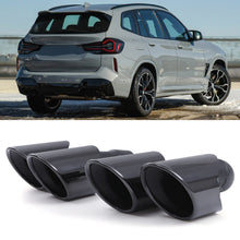 Conversione Scarico Stile X3M Nero Lucido BMW X3 G01 3.0L 18-21