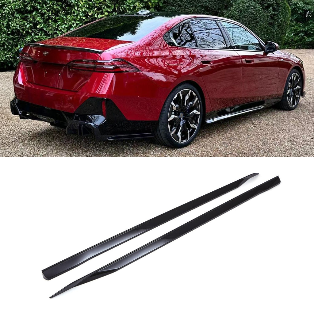 Minigonne Stile M Sport Nero Lucido BMW Serie 5 Ibrida G60/G61 23+