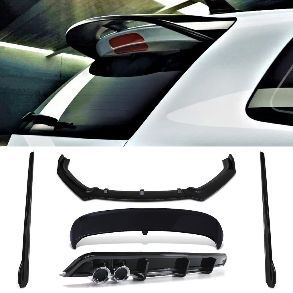 Body Kit Aerodinamico Stile WRC VW Polo MK5 6C 14-18