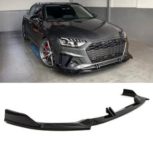 Splitter Anteriore Nero Lucido Audi A4 Berlina B9.5 Facelift 2020-2024