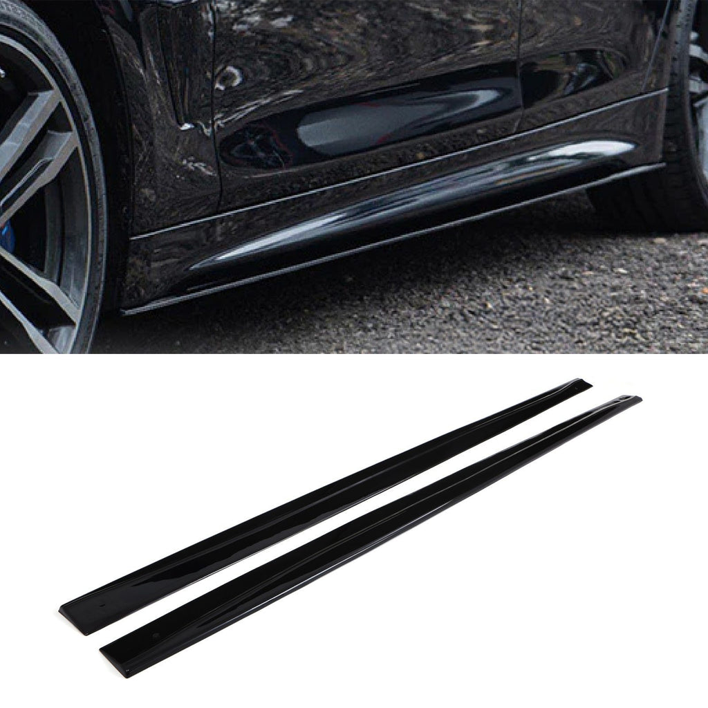 Minigonne Stile M Sport Nero Lucido BMW Serie 4 F32 F33 F36 13-20