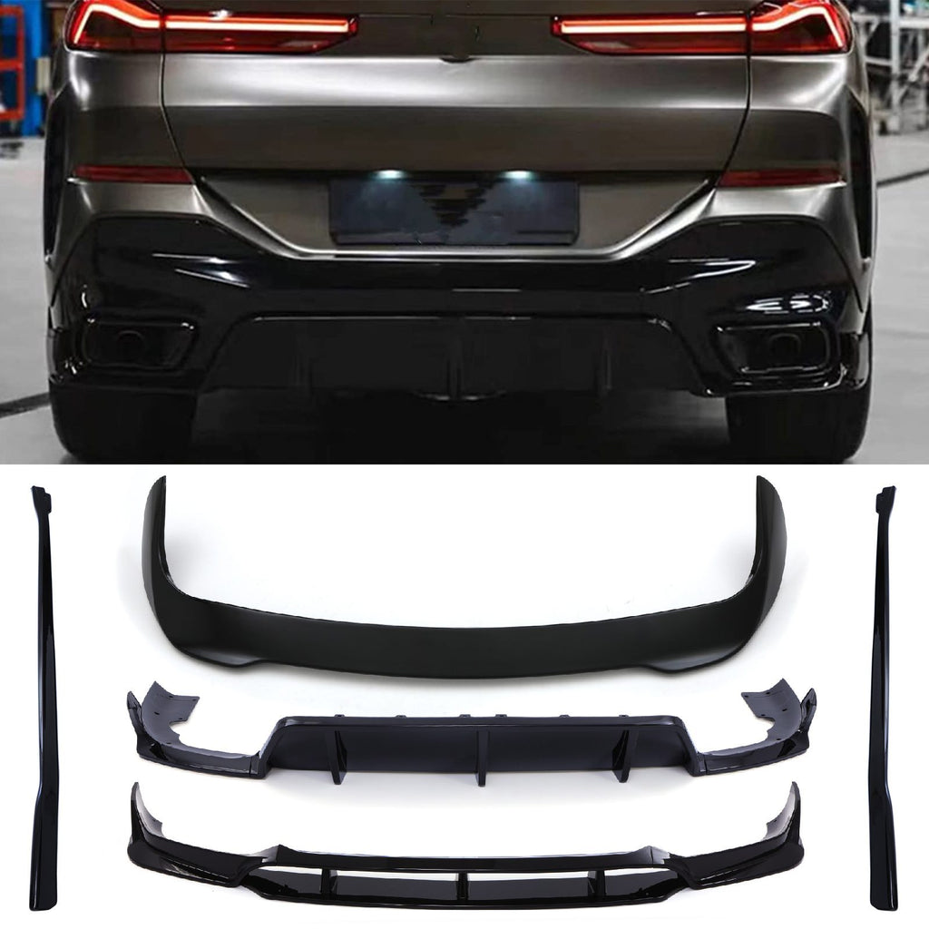 Kit Aero Completo Nero Lucido BMW X5 G05 Pre LCI 19-22