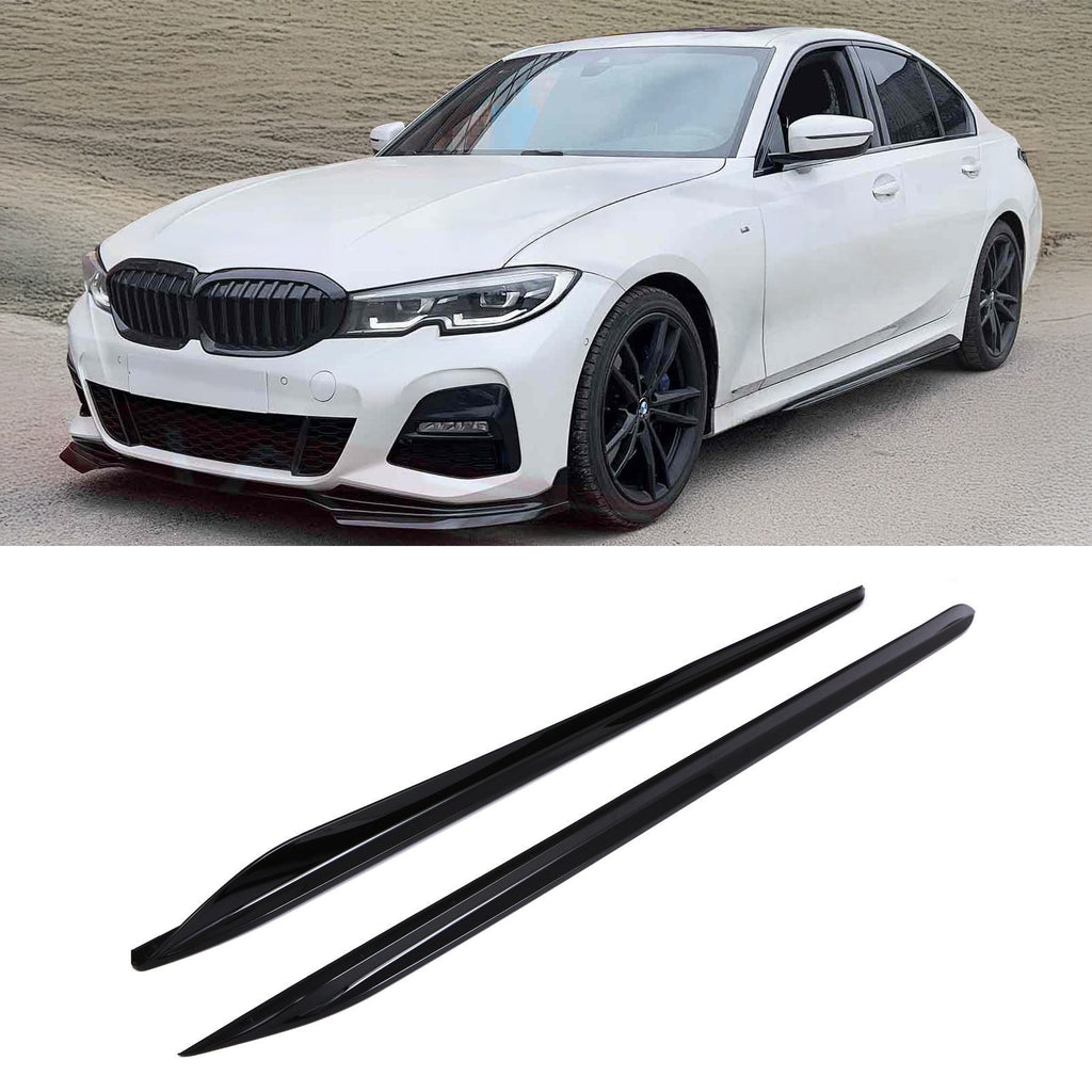 Minigonne Nero Lucido BMW Serie 3 G20 G21 19+