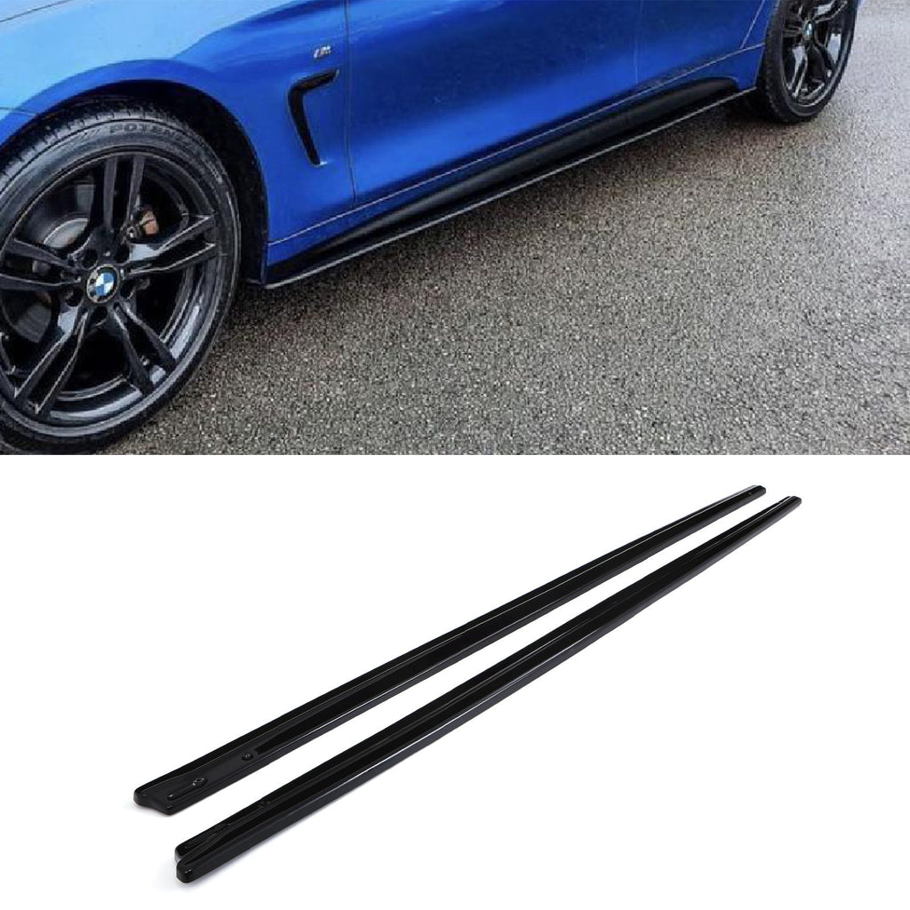 Minigonne Stile M Sport Nero Lucido BMW Serie 3 F30 F31 12-18