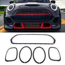Kit Modanature Luci Anteriori e Posteriori Nero Lucido Mini Cooper F55/F56/F57 14-21