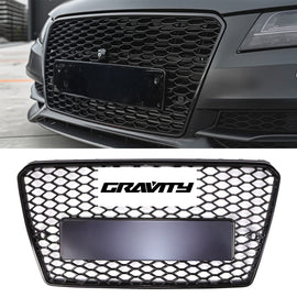 Griglia Anteriore Stile RS7 Nero Lucido Audi A7 S7 4G8 10-15