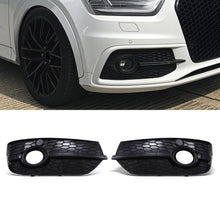 Cornici Fari Fendinebbia Stile RSQ3 Nero Lucido Audi Q3 8U Pre-Facelift 11-15