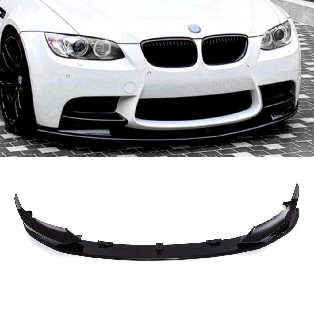 Splitter Anteriore Nero Lucido BMW Serie 3 E92 Facelift 10-13