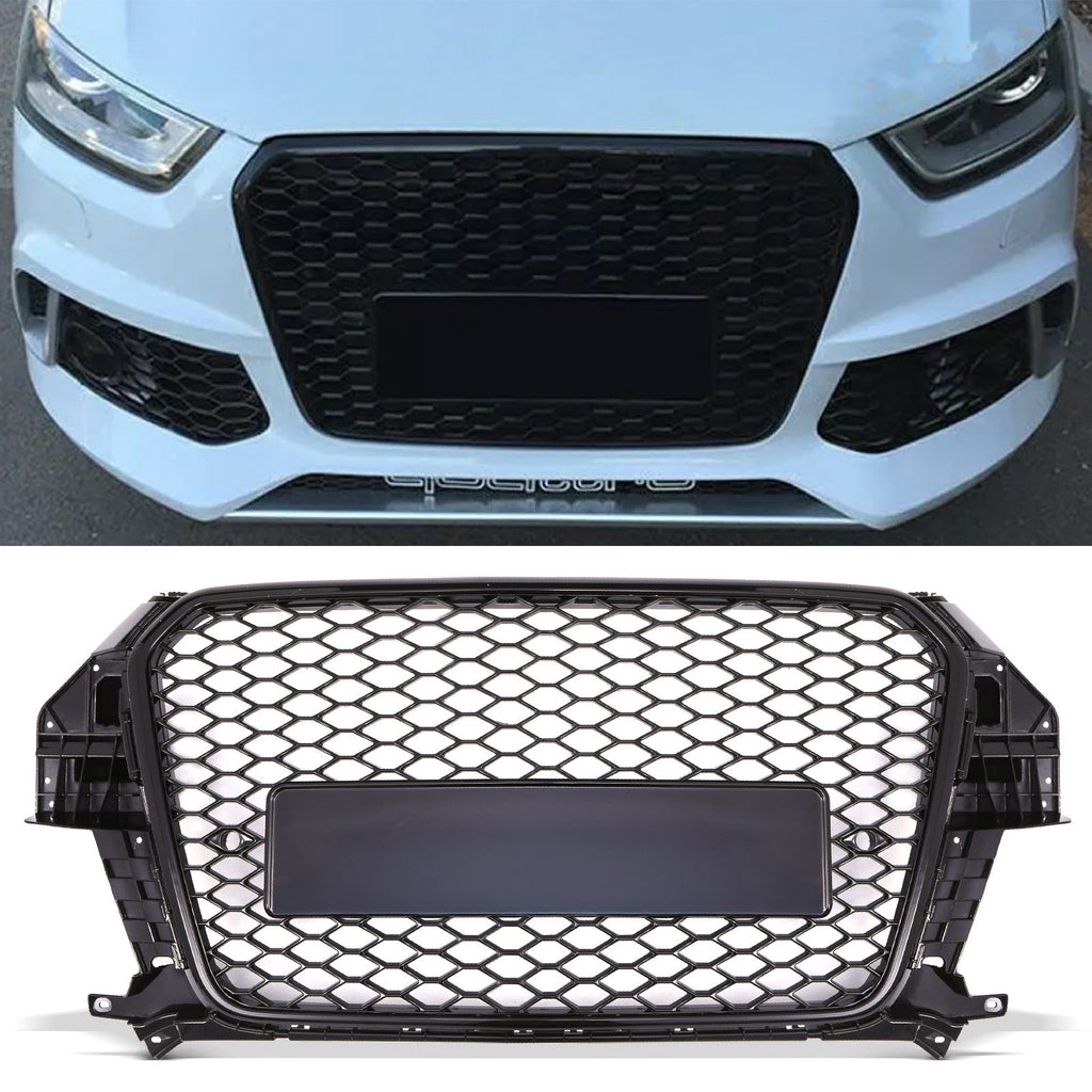 Griglia Anteriore Stile RSQ3 Senza Stemma Nero Lucido Audi Q3 8U 11-15